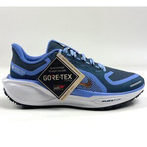 Nike Air Zoom Pegasus 41 GTX Gore-Tex Womens Blue Shoes Running FQ1357-400